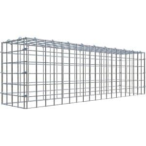 Gabiona C-Ring-Gabione-Anbaukorb Typ 3 30 x 100 x 20 cm Maschenw 5 x 5 cm