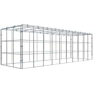 Gabiona C-Ring-Gabione-Anbaukorb Typ 3 30 x 100 x 30 cm Maschenw 10 x 10 cm
