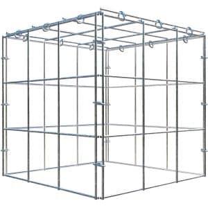 Gabiona C-Ring-Gabione-Anbaukorb Typ 3 30 x 30 x 30 cm Maschenw 10 x 10 cm