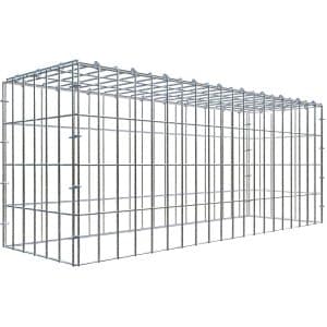 Gabiona C-Ring-Gabione-Anbaukorb Typ 3 40 x 100 x 30 cm Maschenw 5 x 10 cm