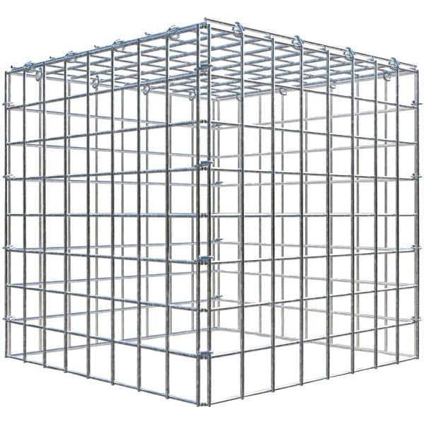 Gabiona C-Ring-Gabione-Anbaukorb Typ 3 40 x 40 x 40 cm Maschenw 5 x 5 cm