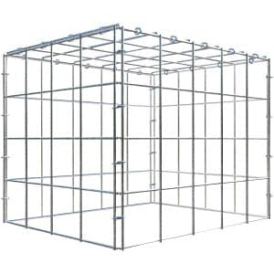 Gabiona C-Ring-Gabione-Anbaukorb Typ 3 40 x 50 x 40 cm Maschenw 10 x 10 cm