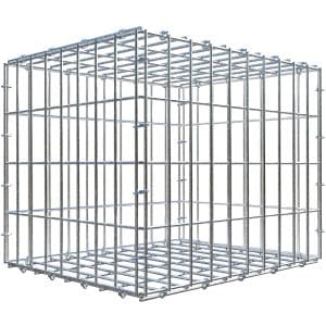 Gabiona C-Ring-Gabione-Anbaukorb Typ 3 40 x 50 x 40 cm Maschenw 5 x 10 cm