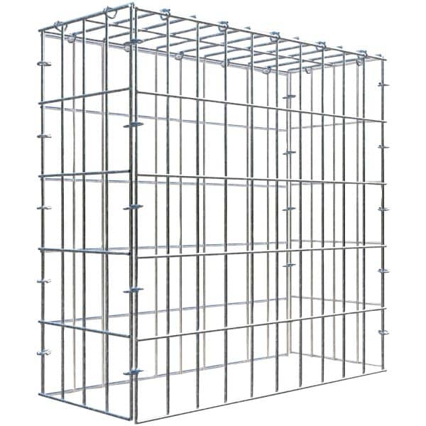 Gabiona C-Ring-Gabione-Anbaukorb Typ 3 50 x 50 x 20 cm Maschenw 5 x 10 cm