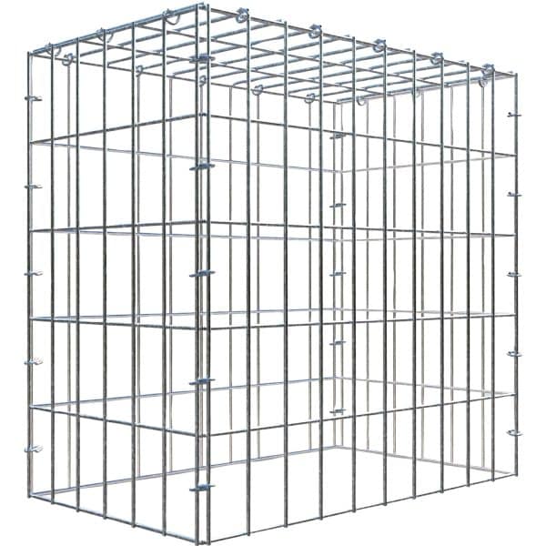 Gabiona C-Ring-Gabione-Anbaukorb Typ 3 50 x 50 x 30 cm Maschenw 5 x 10 cm