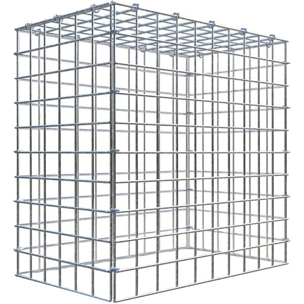 Gabiona C-Ring-Gabione-Anbaukorb Typ 3 50 x 50 x 30 cm Maschenw 5 x 5 cm