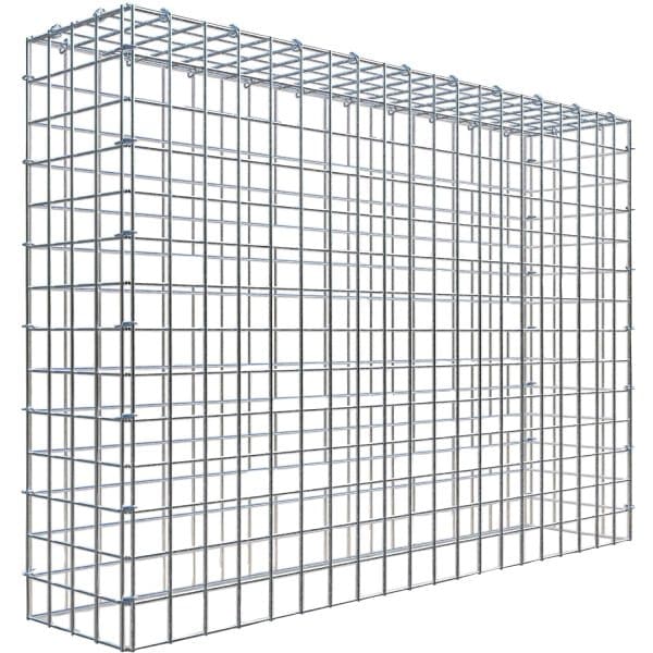 Gabiona C-Ring-Gabione-Anbaukorb Typ 3 70 x 100 x 20 cm Maschenw 5 x 5 cm