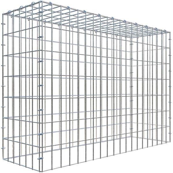 Gabiona C-Ring-Gabione-Anbaukorb Typ 3 70 x 100 x 30 cm Maschenw 5 x 10 cm