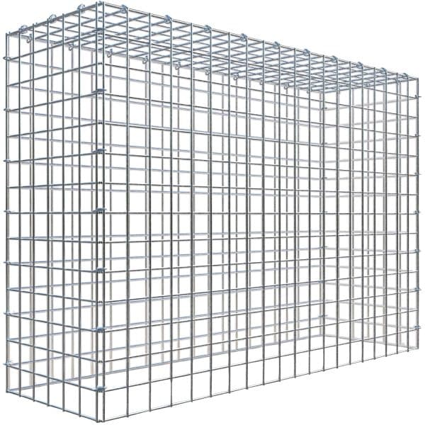 Gabiona C-Ring-Gabione-Anbaukorb Typ 3 70 x 100 x 30 cm Maschenw 5 x 5 cm