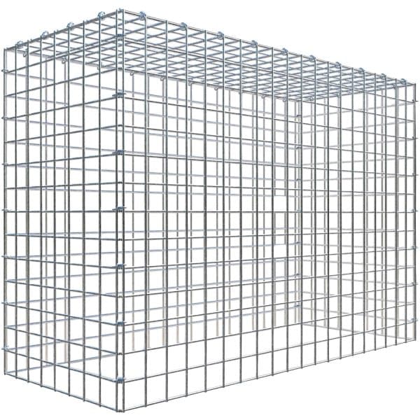 Gabiona C-Ring-Gabione-Anbaukorb Typ 3 70 x 100 x 40 cm Maschenw 5 x 5 cm
