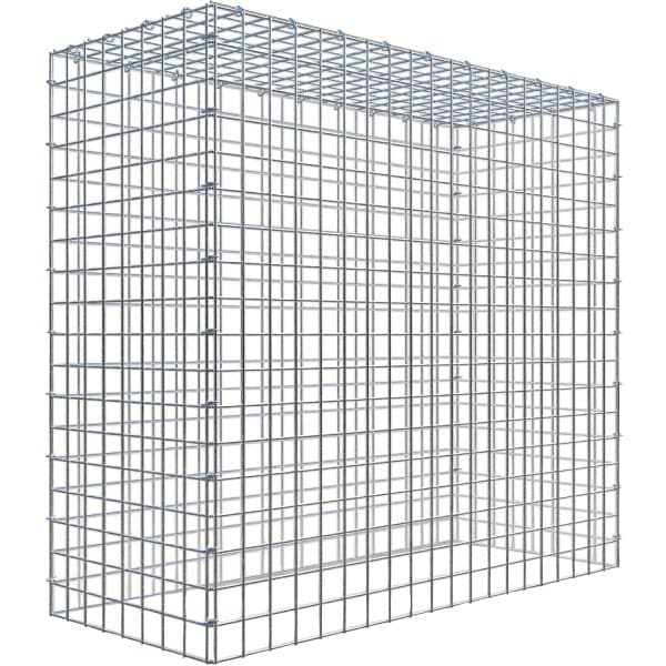 Gabiona C-Ring-Gabione-Anbaukorb Typ 3 90 x 100 x 40 cm Maschenw 5 x 5 cm