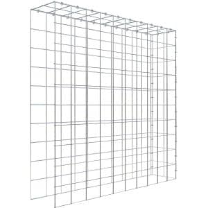 Gabiona C-Ring-Gabione-Anbaukorb Typ 4 100 x 100 x 20 cm Maschenw 10 x 10 cm