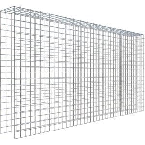 Gabiona C-Ring-Gabione-Anbaukorb Typ 4 100 x 200 x 20 cm Maschenw 5 x 5 cm