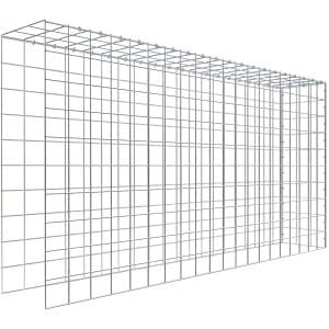 Gabiona C-Ring-Gabione-Anbaukorb Typ 4 100 x 200 x 30 cm Maschenw 10 x 10 cm