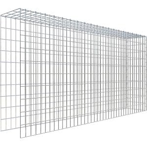 Gabiona C-Ring-Gabione-Anbaukorb Typ 4 100 x 200 x 30 cm Maschenw 5 x 10 cm