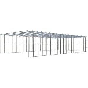 Gabiona C-Ring-Gabione-Anbaukorb Typ 4 20 x 100 x 50 cm Maschenw 5 x 10 cm