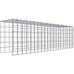 Gabiona C-Ring-Gabione-Anbaukorb Typ 4 30 x 100 x 20 cm Maschenw 5 x 5 cm