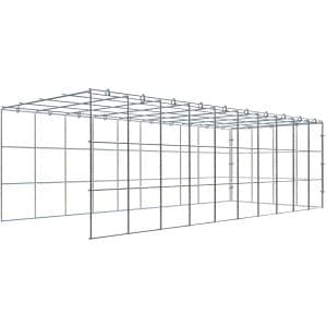 Gabiona C-Ring-Gabione-Anbaukorb Typ 4 30 x 100 x 40 cm Maschenw 10 x 10 cm