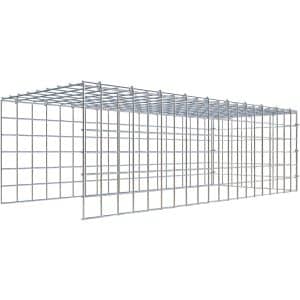 Gabiona C-Ring-Gabione-Anbaukorb Typ 4 30 x 100 x 40 cm Maschenw 5 x 5 cm