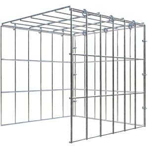 Gabiona C-Ring-Gabione-Anbaukorb Typ 4 30 x 30 x 30 cm Maschenw 5 x 10 cm