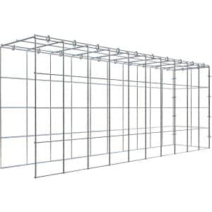 Gabiona C-Ring-Gabione-Anbaukorb Typ 4 40 x 100 x 20 cm Maschenw 10 x 10 cm