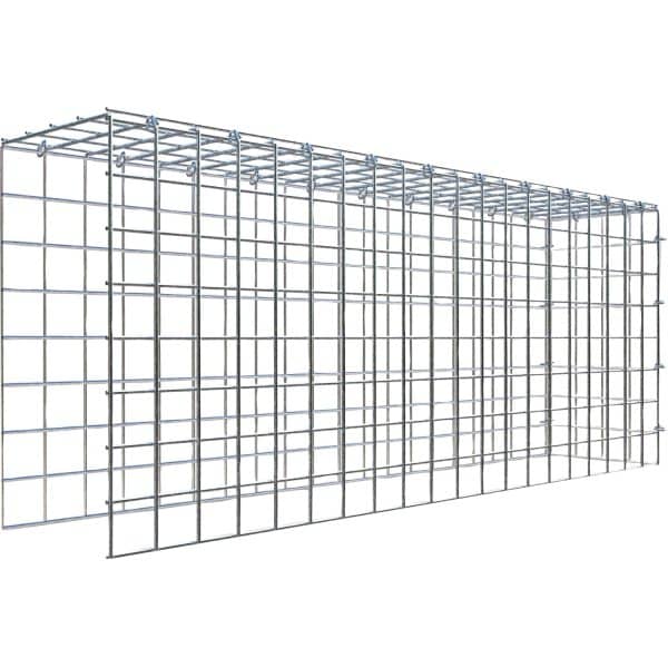 Gabiona C-Ring-Gabione-Anbaukorb Typ 4 40 x 100 x 20 cm Maschenw 5 x 5 cm