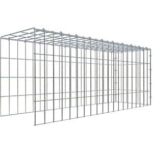 Gabiona C-Ring-Gabione-Anbaukorb Typ 4 40 x 100 x 30 cm Maschenw 5 x 10 cm