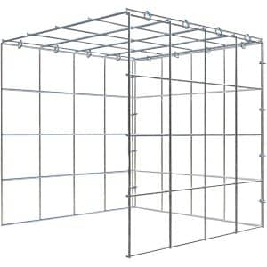 Gabiona C-Ring-Gabione-Anbaukorb Typ 4 40 x 40 x 40 cm Maschenw 10 x 10 cm