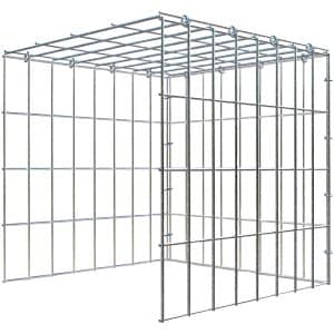 Gabiona C-Ring-Gabione-Anbaukorb Typ 4 40 x 40 x 40 cm Maschenw 5 x 10 cm