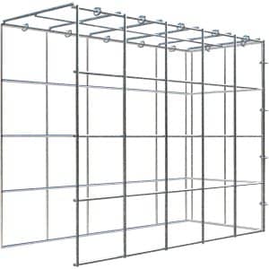 Gabiona C-Ring-Gabione-Anbaukorb Typ 4 40 x 50 x 20 cm Maschenw 10 x 10 cm