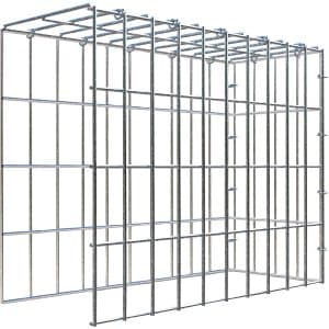 Gabiona C-Ring-Gabione-Anbaukorb Typ 4 40 x 50 x 20 cm Maschenw 5 x 10 cm