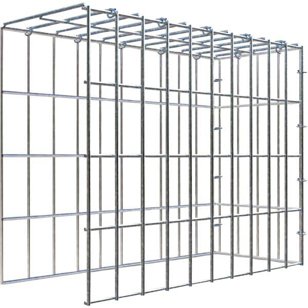 Gabiona C-Ring-Gabione-Anbaukorb Typ 4 40 x 50 x 20 cm Maschenw 5 x 10 cm