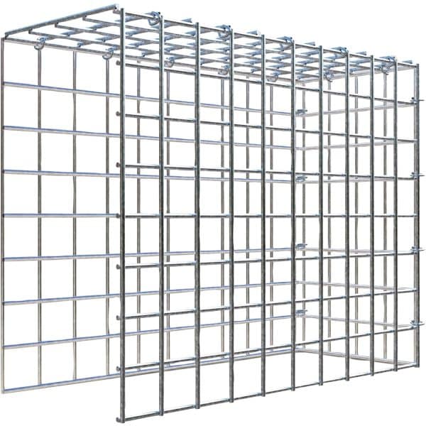 Gabiona C-Ring-Gabione-Anbaukorb Typ 4 40 x 50 x 20 cm Maschenw 5 x 5 cm