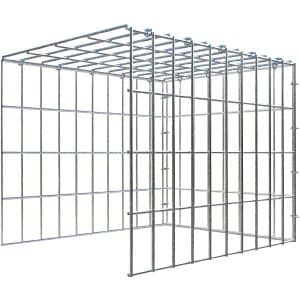 Gabiona C-Ring-Gabione-Anbaukorb Typ 4 40 x 50 x 40 cm Maschenw 5 x 10 cm