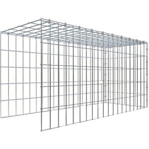 Gabiona C-Ring-Gabione-Anbaukorb Typ 4 50 x 100 x 40 cm Maschenw 5 x 10 cm