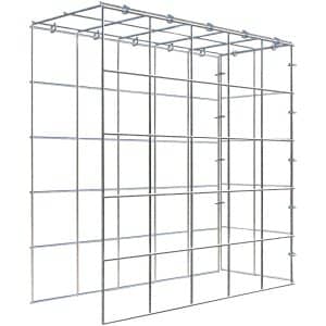 Gabiona C-Ring-Gabione-Anbaukorb Typ 4 50 x 50 x 20 cm Maschenw 10 x 10 cm