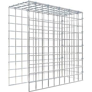 Gabiona C-Ring-Gabione-Anbaukorb Typ 4 50 x 50 x 20 cm Maschenw 5 x 5 cm