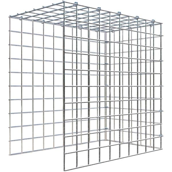 Gabiona C-Ring-Gabione-Anbaukorb Typ 4 50 x 50 x 30 cm Maschenw 5 x 5 cm