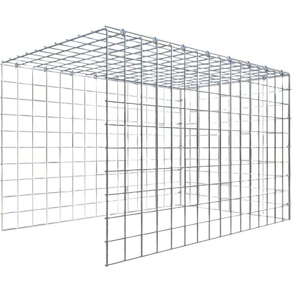 Gabiona C-Ring-Gabione-Anbaukorb Typ 4 50 x 80 x 50 cm Maschenw 5 x 5 cm