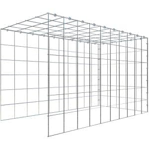 Gabiona C-Ring-Gabione-Anbaukorb Typ 4 60 x 100 x 50 cm Maschenw 10 x 10 cm