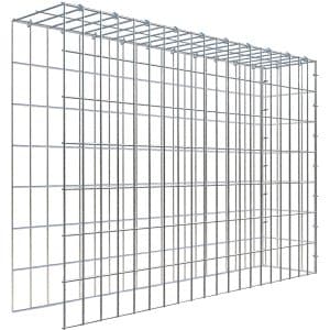 Gabiona C-Ring-Gabione-Anbaukorb Typ 4 70 x 100 x 20 cm Maschenw 5 x 10 cm