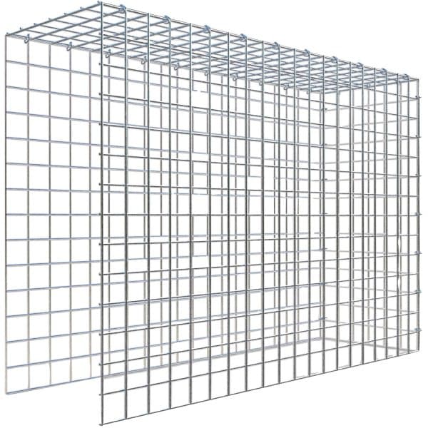 Gabiona C-Ring-Gabione-Anbaukorb Typ 4 70 x 100 x 30 cm Maschenw 5 x 5 cm