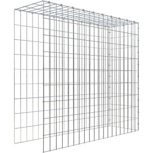 Gabiona C-Ring-Gabione-Anbaukorb Typ 4 90 x 100 x 30 cm Maschenw 5 x 10 cm