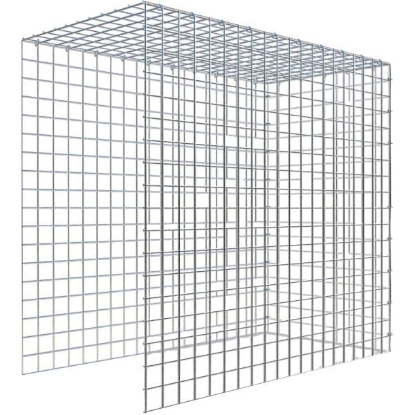 Gabiona C-Ring-Gabione-Anbaukorb Typ 4 90 x 100 x 50 cm Maschenw 5 x 5 cm