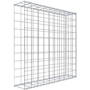 Gabiona Gabione-Anbaukorb Typ 2 100 x 100 x 20 cm Maschenw 10 x 10 cm