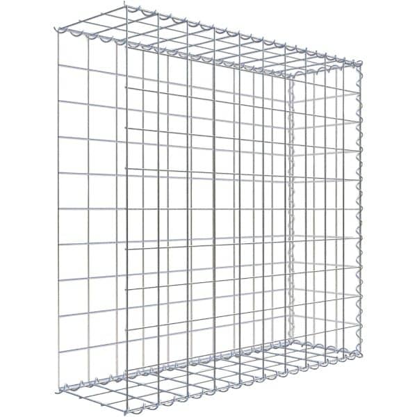 Gabiona Gabione-Anbaukorb Typ 2 100 x 100 x 30 cm Maschenw 10 x 10 cm