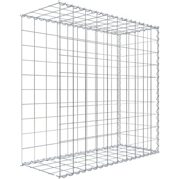 Gabiona Gabione-Anbaukorb Typ 2 100 x 100 x 40 cm Maschenw 10 x 10 cm