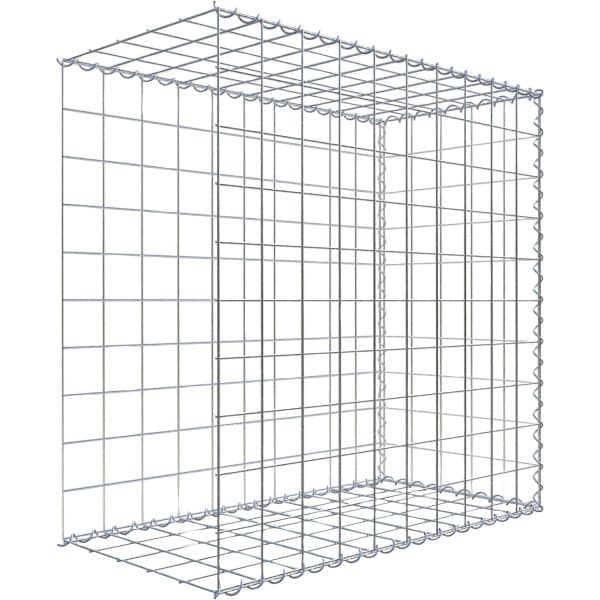 Gabiona Gabione-Anbaukorb Typ 2 100 x 100 x 50 cm Maschenw 10 x 10 cm