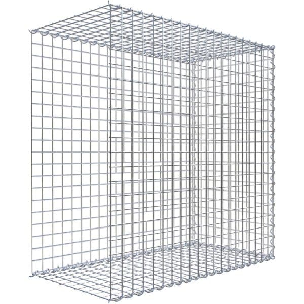 Gabiona Gabione-Anbaukorb Typ 2 100 x 100 x 50 cm Maschenw 5 x 5 cm