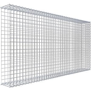 Gabiona Gabione-Anbaukorb Typ 2 100 x 200 x 20 cm Maschenw 5 x 5 cm